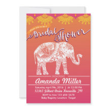 モロッコブライダルシャワー-インディアンインスピレーション