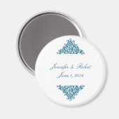 モロッコブルー マグネット (正面/裏面)