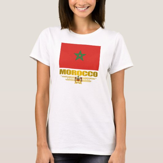 「モロッコプライド」シャツ Tシャツ (正面)