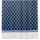 モロッコプリントシャワーカーテン シャワーカーテン (正面)