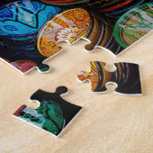 モロッコプレート市場 ジグソーパズル (側面)