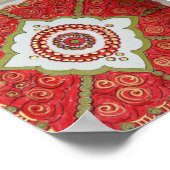 モロッコヘインスパイアナアート ポスター (角)