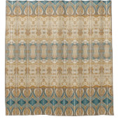 モロッコボホシャワーカーテンスタイル2 シャワーカーテン (正面)