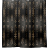 モロッコボホシャワーカーテン シャワーカーテン (正面)