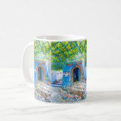 モロッコマグの美しいカラフルマラケシュ コーヒーマグカップ (正面左)