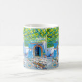 モロッコマグの美しいカラフルマラケシュ コーヒーマグカップ (中央)