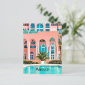 モロッコマラケシュ ポストカード (スタンド正面)