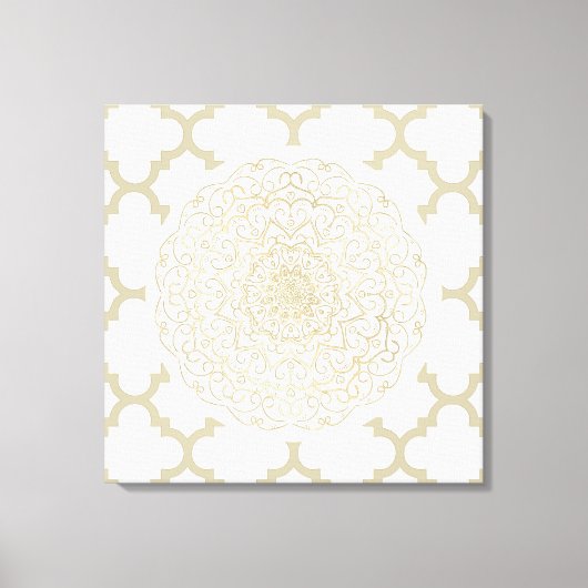 モロッコマンダラ – キャンバスプリント (正面)