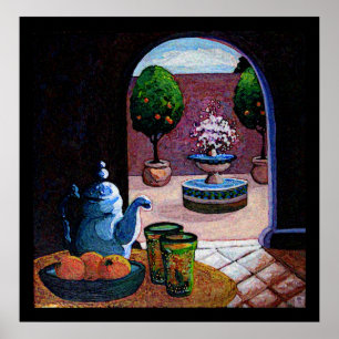 モロッコミントティー ポスター