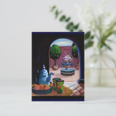 モロッコミントティー ポストカード (スタンド正面)