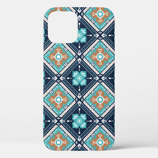 モロッコメキシコシームレス装飾パターンバックグル Case-Mate iPhoneケース (裏面)