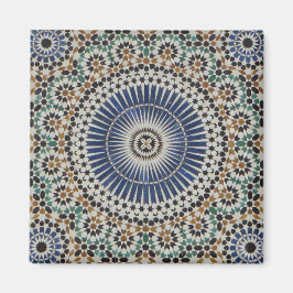 モロッコモザイクタイルの美しい写真 マグネット