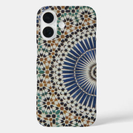 モロッコモザイクタイルの美しい写真 iPhone 16ケース