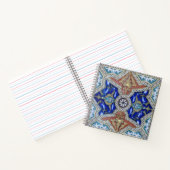 モロッコモザイクタイル写真 –  ノートブック (内部)