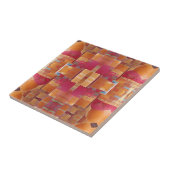 モロッコモザイクバラ金ゴールド抽象芸術幾何学芸術 タイル (側面)