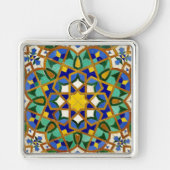 モロッコモザイク写真 –  キーホルダー (正面)