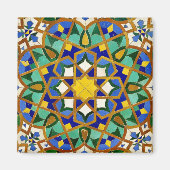 モロッコモザイク写真 –  マグネット (正面)