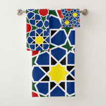 モロッコモザイク幾何学的パターンデザインタイル