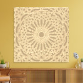 モロッコモザイク |カスタマイズ可能なキャンバス キャンバスプリント (インサイチュ (リビング))