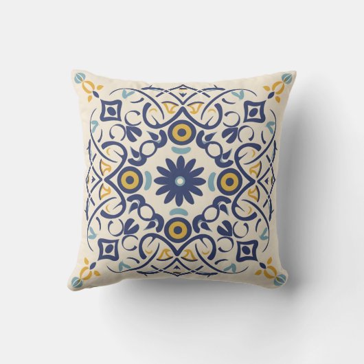 モロッコモザイク クッション (裏面)