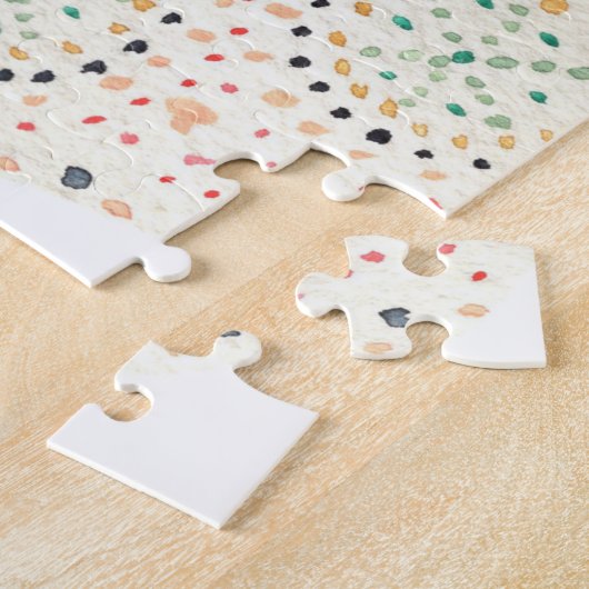 モロッコモスクドアウォーターカラージグソーパズル ジグソーパズル (側面)