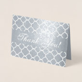 モロッコモダンのパターン 箔カード (正面)