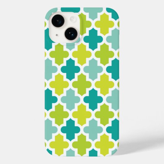 モロッコモダンパターン Case-Mate iPhoneケース (裏面)
