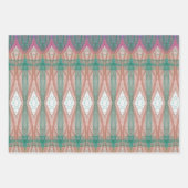 モロッコラッインスパイアプ紙フラットシートセット ラッピングペーパーシート (正面)