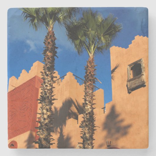 モロッコリゾートエクステリア ストーンコースター (正面)