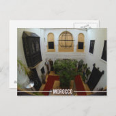モロッコリヤドマラケシュモロッコ ポストカード (正面/裏面)