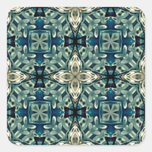 モロッコンインスパイアデザイン スクエアシール (正面)