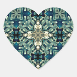 モロッコンインスパイアデザイン ハートシール