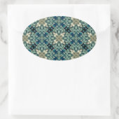 モロッコンインスパイアデザイン 楕円形シール (バッグ)