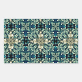 モロッコンインスパイアデザイン 長方形シール