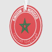モロッコ丸エンブレム オーナメント (正面)