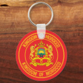 モロッコ丸エンブレム キーホルダー (正面)