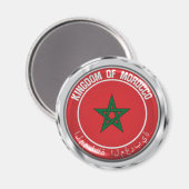 モロッコ丸エンブレム マグネット (正面/裏面)