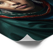 モロッコ人女性 ポスター (角)