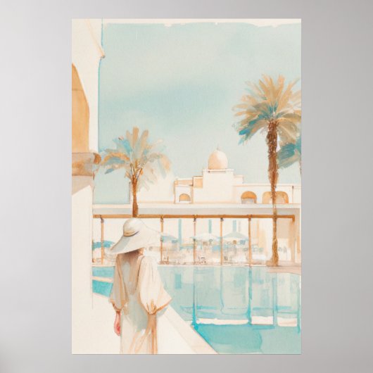 モロッコ休暇 ポスター (正面)