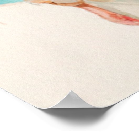 モロッコ休暇 ポスター (角)