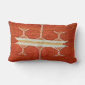 モロッコ伝統的バーアートワーク ランバークッション (裏面)