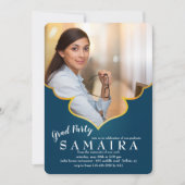 モロッコ切り出し写真招待状 招待状 (正面)