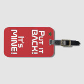 モロッコ国おもしろい旗 ラゲッジタグ (正面横)