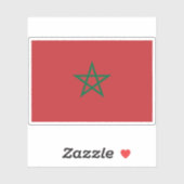 モロッコ国国旗 シール (シート)