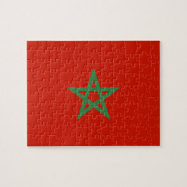 モロッコ国旗 ジグソーパズル
