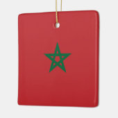 モロッコ国旗 セラミックオーナメント (左)