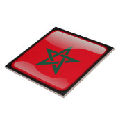 モロッコ国旗 タイル (側面)