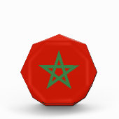 モロッコ国旗 フォトブロック (正面)