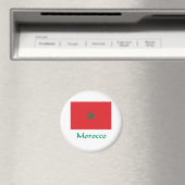 モロッコ国旗 マグネット (インサイチュ (食洗機))