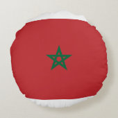 モロッコ国旗 ラウンドクッション (裏面)